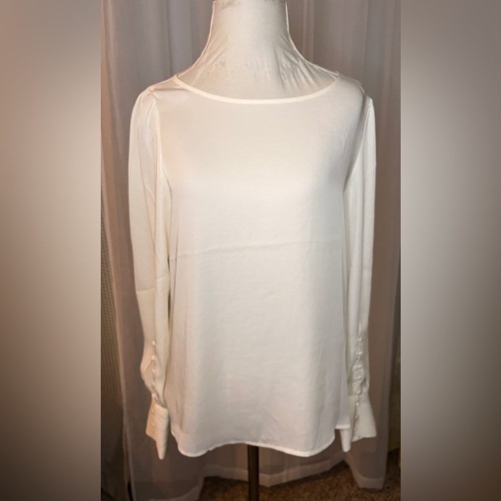 Long sleeve sheer Express‎ blouse